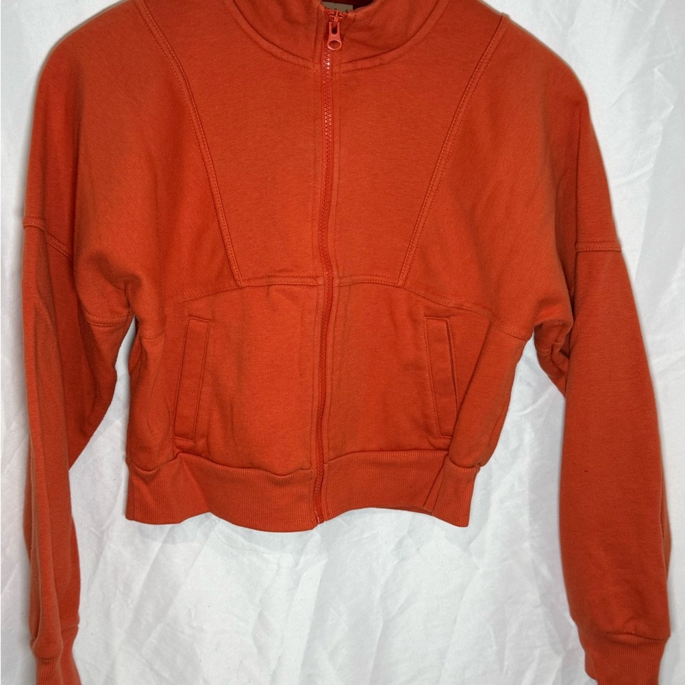 Universal Thread | Vibrant Orange | Hooded Sweatshirt | Extra Small